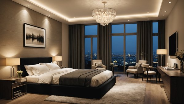 Lustres pour chambre adulte : élégance et modernité assurées