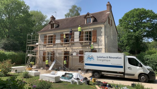 Isolation extérieure à Fontainebleau : les avantages d'une rénovation thermique efficace